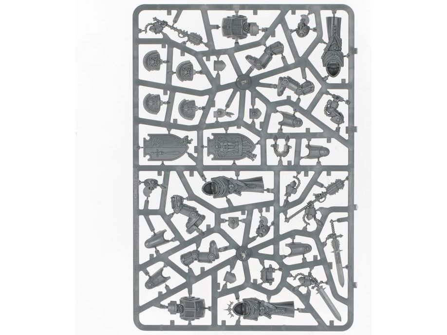 Collectible Miniature Games Games Workshop - Warhammer 40K - Dark Angels - Deathwing Knights - 44-22 - Cardboard Memories Inc.