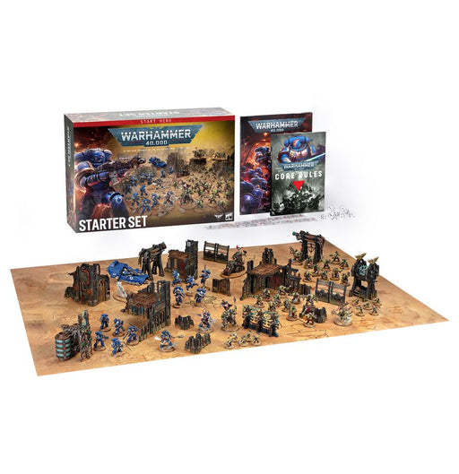 Collectible Miniature Games Games Workshop - Warhammer 40K - 11th Edition - Starter Set - 40-05 - Pre-Order - Cardboard Memories Inc.