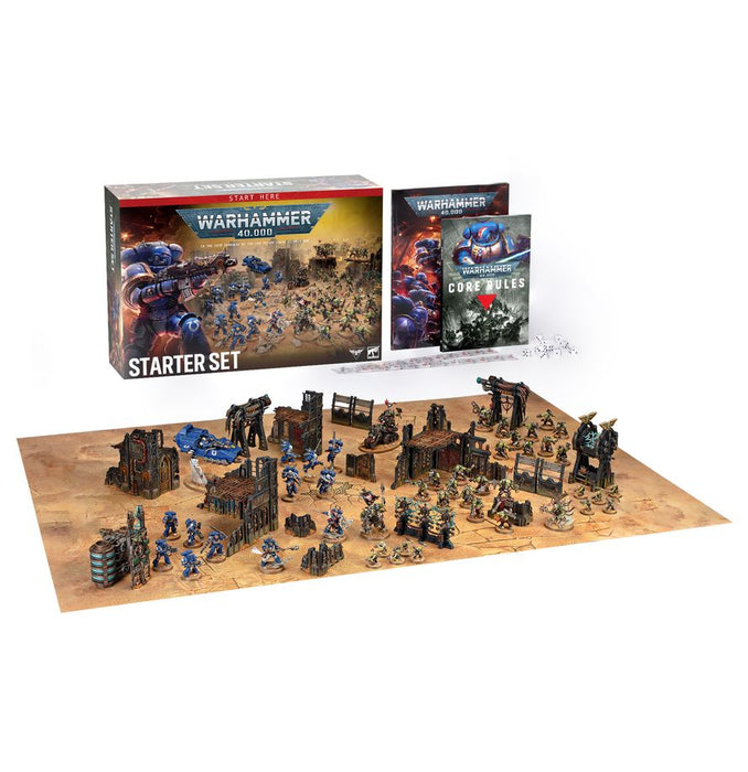 Games Workshop - Warhammer 40K - 11th Edition - Starter Set - 40-05 - Pre-Order |
Cardboard Memories Inc.
5011921267781