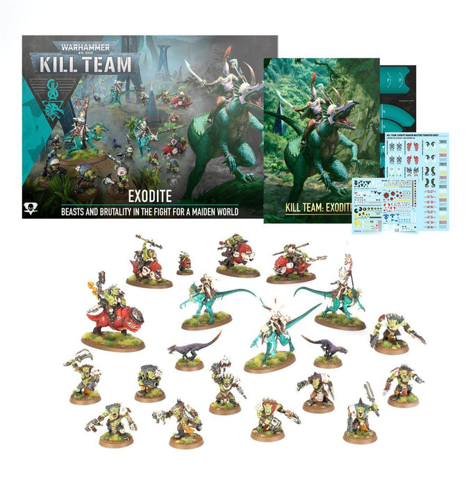 Games Workshop - Warhammer 40K - Kill Team - Exodite - 103-17 - Pre-Order |
Cardboard Memories Inc.
5011921272372