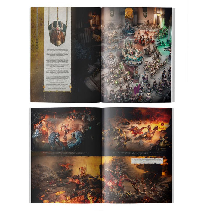 Collectible Miniature Games Games Workshop - Warhammer Age of Sigmar - Khazalite Holds - Army Set - 84-05 - Pre-Order - Cardboard Memories Inc.