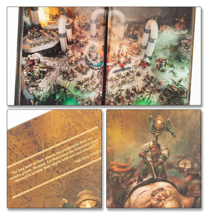Collectible Miniature Games Games Workshop - Warhammer Age of Sigmar - Khazalite Holds - Army Set - 84-05 - Pre-Order - Cardboard Memories Inc.