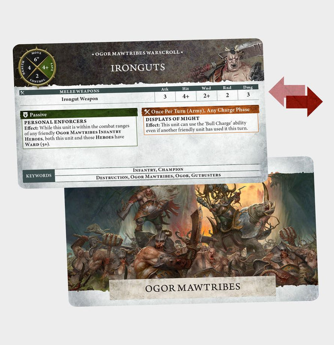 Games Workshop - Warhammer - Age Of Sigmar - Ogor Mawtribes - Army Set - 95-22 - Pre-Order |
Cardboard Memories Inc.
5011921266685