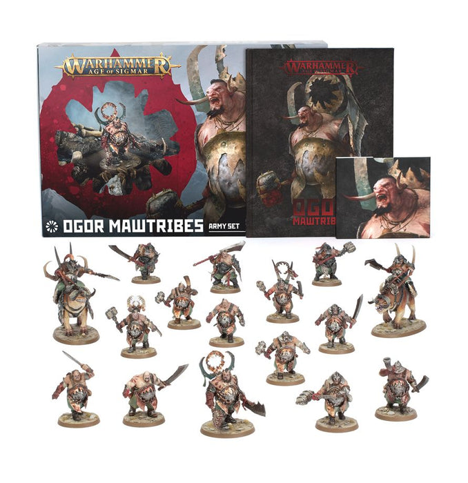 Games Workshop - Warhammer - Age Of Sigmar - Ogor Mawtribes - Army Set - 95-22 - Pre-Order |
Cardboard Memories Inc.
5011921266685