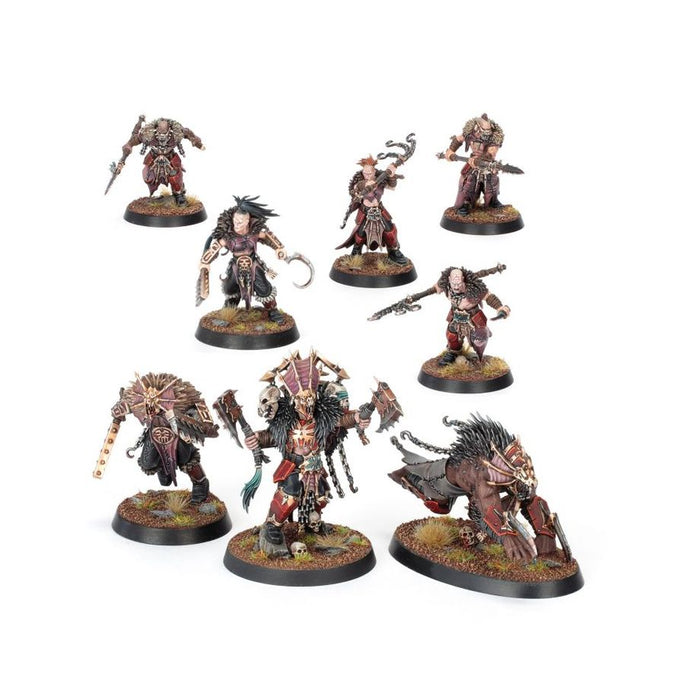 Collectible Miniature Games Games Workshop - Warhammer Age of Sigmar - Spearhead - Blades of Khrone - Fangs of the Blood God - 70-837 - Cardboard Memories Inc.