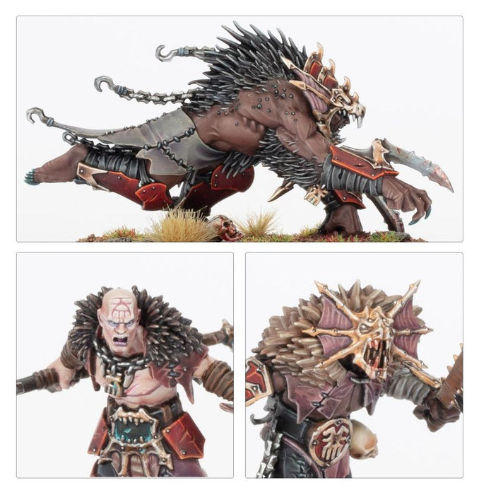 Collectible Miniature Games Games Workshop - Warhammer Age of Sigmar - Spearhead - Blades of Khrone - Fangs of the Blood God - 70-837 - Cardboard Memories Inc.