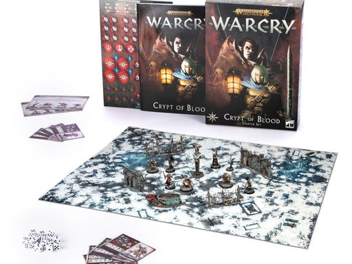 Collectible Miniature Games Games Workshop - Warhammer Age of Sigmar - Warcry - Crypt of Blood - Starter Set - 112-09 - Cardboard Memories Inc.