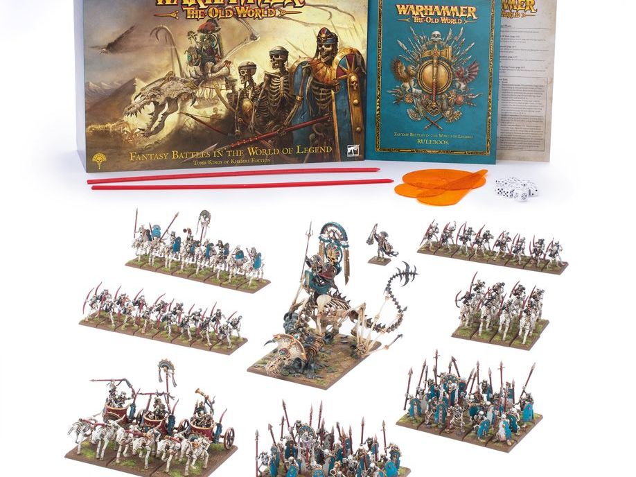 Collectible Miniature Games Games Workshop - Warhammer The Old World - Core Set - Tomb Kings of Khemri - 07-01 - Cardboard Memories Inc.