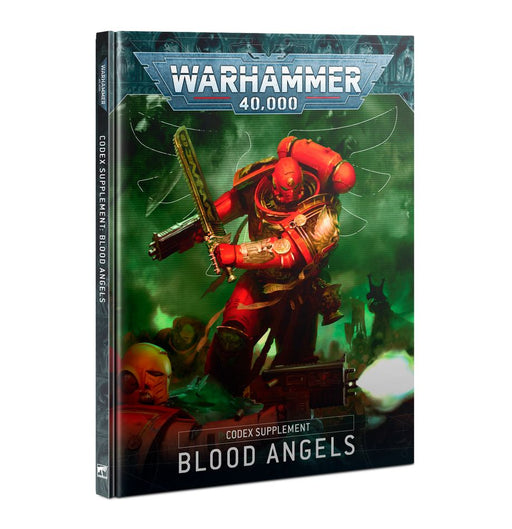 Collectible Miniature Games Games Workshop - Warhammer 40K - Codex Supplement - Blood Angels - 10th Edition - Hardcover - Cardboard Memories Inc.
