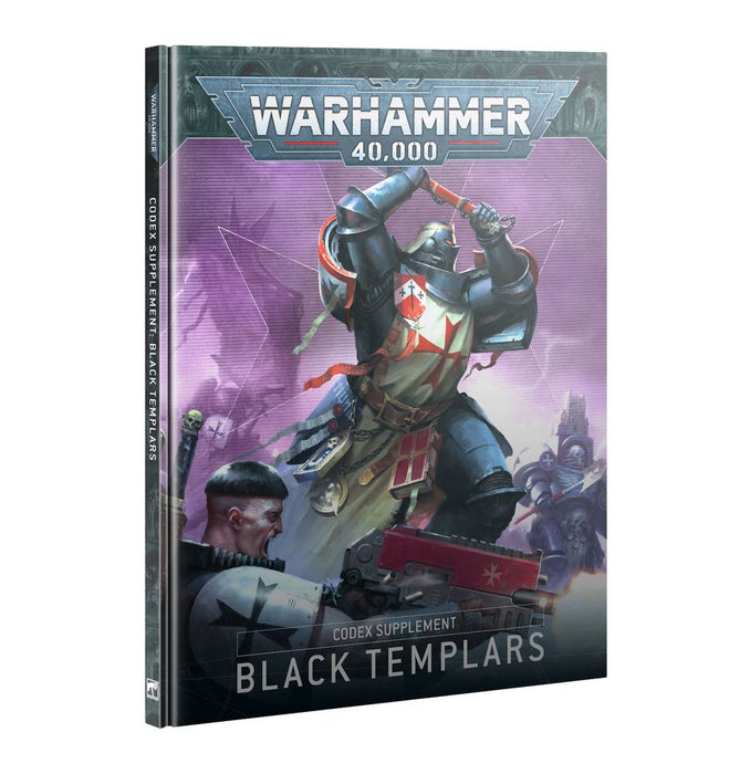 Collectible Miniature Games Games Workshop - Warhammer 40K - Codex Supplement - Black Templars - 10th Edition - Hardcover - Cardboard Memories Inc.