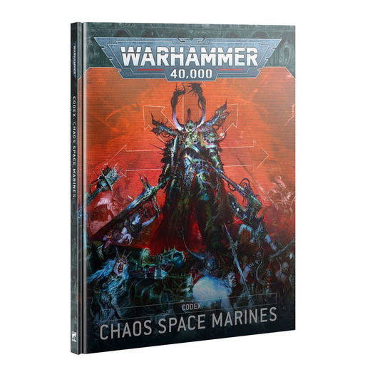 Collectible Miniature Games Games Workshop - Warhammer 40K - Codex - Chaos Space Marines - 10th Edition - Cardboard Memories Inc.