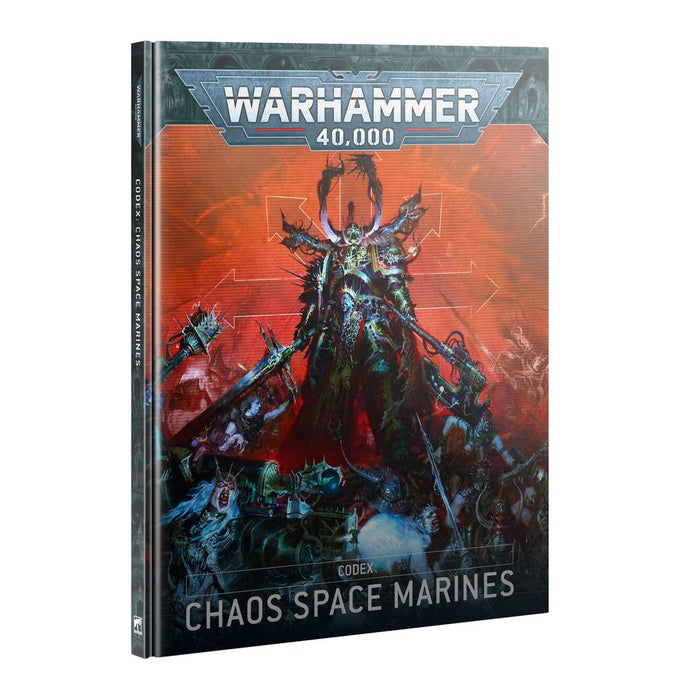 Collectible Miniature Games Games Workshop - Warhammer 40K - Codex - Chaos Space Marines - 10th Edition - Cardboard Memories Inc.