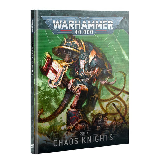 Collectible Miniature Games Games Workshop - Warhammer 40K - Codex - Chaos Knights - Hardcover - Cardboard Memories Inc.