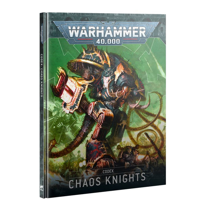 Collectible Miniature Games Games Workshop - Warhammer 40K - Codex - Chaos Knights - Hardcover - Cardboard Memories Inc.