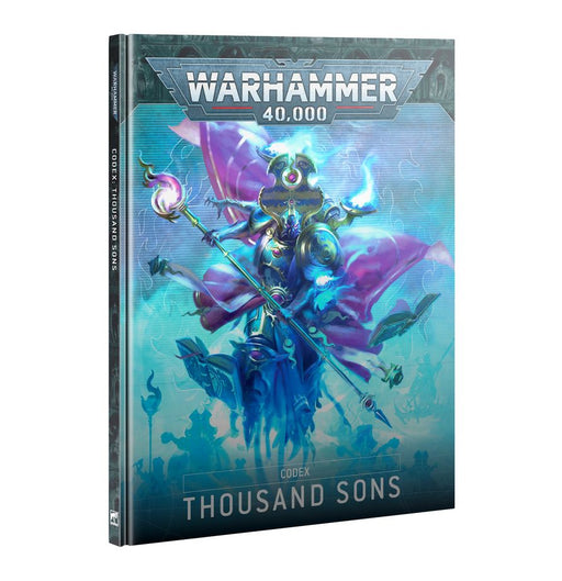 Collectible Miniature Games Games Workshop - Warhammer 40K - Codex - Chaos Space Marines - Thousand Sons - Hardcover - Cardboard Memories Inc.