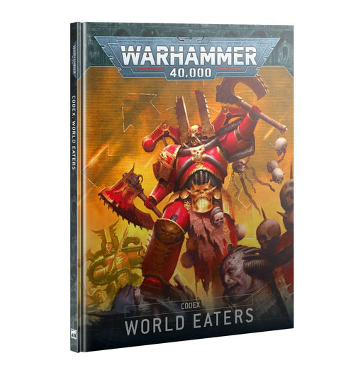 Collectible Miniature Games Games Workshop - Warhammer 40K - Codex - Chaos Space Marines - World Eaters- Hardcover - Cardboard Memories Inc.
