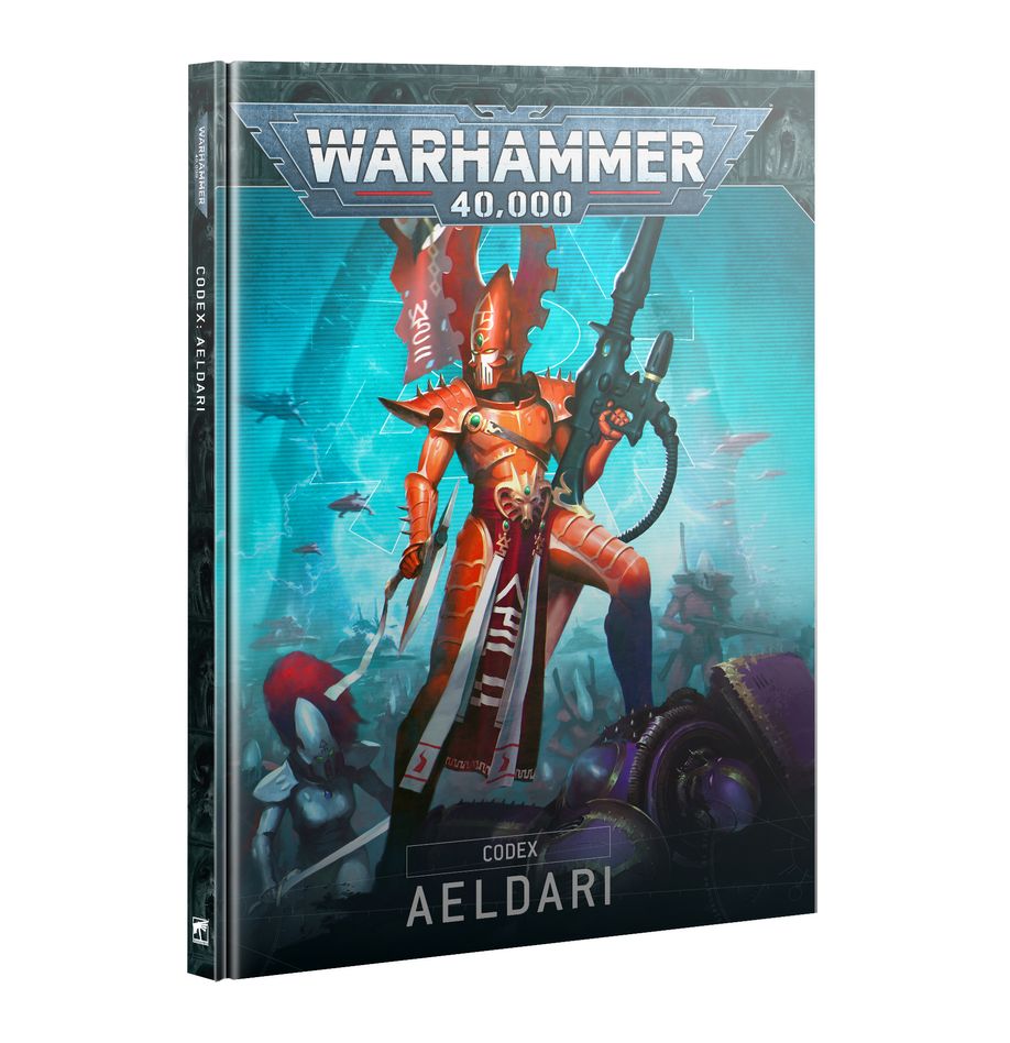 Games Workshop - Warhammer 40K - Aeldari Codex 10th Edition — Cardboard ...