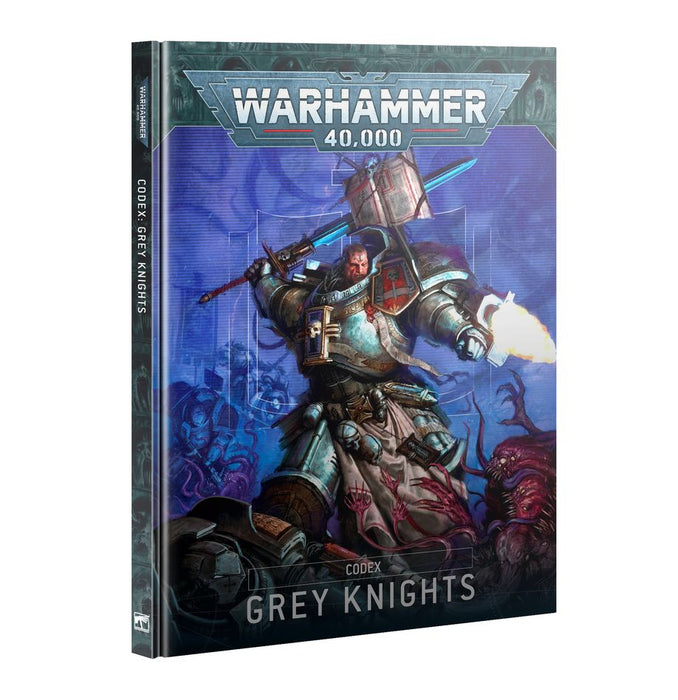 Collectible Miniature Games Games Workshop - Warhammer 40K - Codex - Grey Knights - 10th Edition - Hardcover - 57-01 - Cardboard Memories Inc.