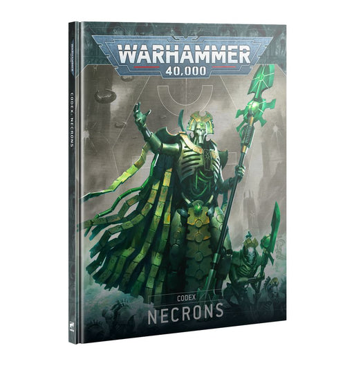 Collectible Miniature Games Games Workshop - Warhammer 40K - Codex - Necrons - 10th Edition - Hardcover - Cardboard Memories Inc.