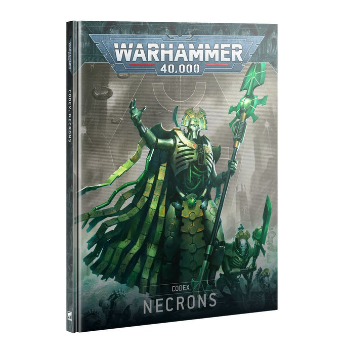 Collectible Miniature Games Games Workshop - Warhammer 40K - Codex - Necrons - 10th Edition - Hardcover - Cardboard Memories Inc.