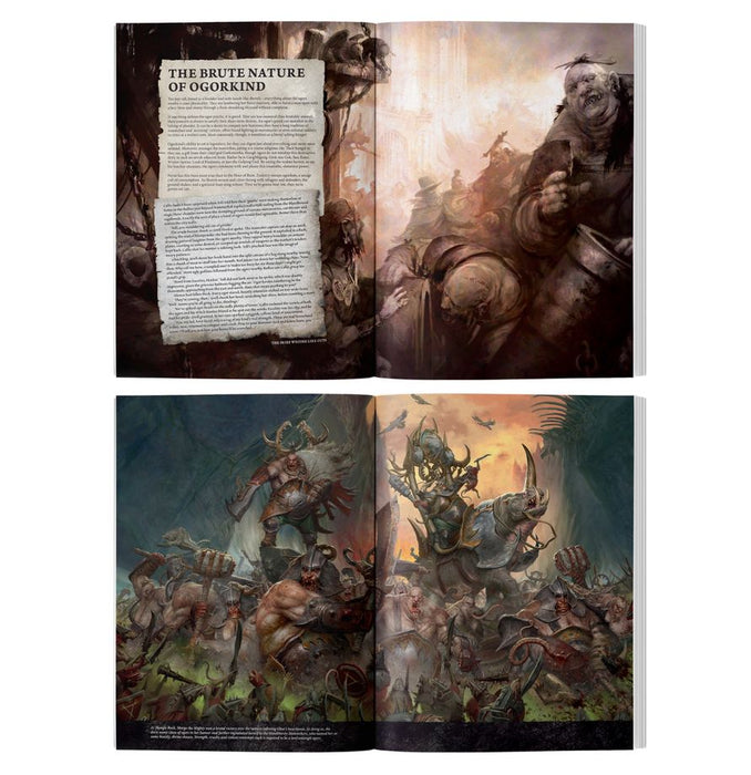 Collectible Miniature Games Games Workshop - Warhammer Age of Sigmar - Ogor Mawtribes - Destruction Battletome - Cardboard Memories Inc.