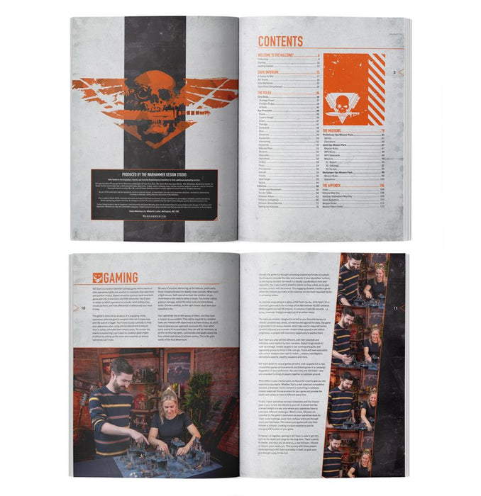 Collectible Miniature Games Games Workshop - Warhammer 40K - Kill Team - Core Book - Cardboard Memories Inc.