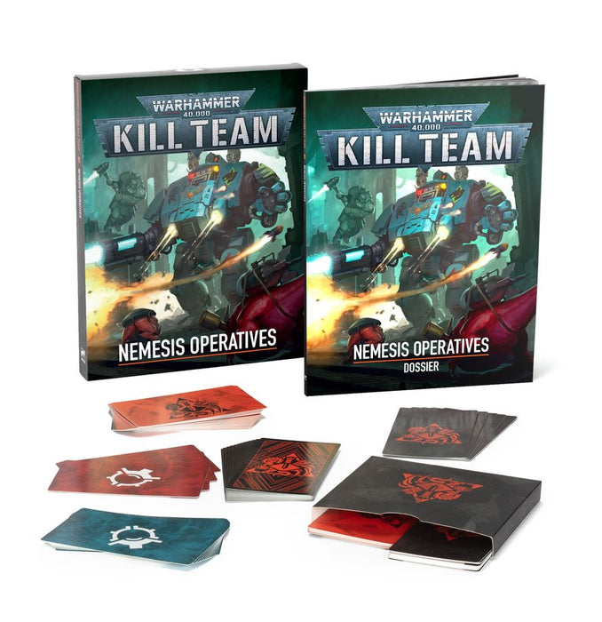 Collectible Miniature Games Games Workshop - Warhammer 40K - Kill Team - Nemesis Operatives Codex - Cardboard Memories Inc.