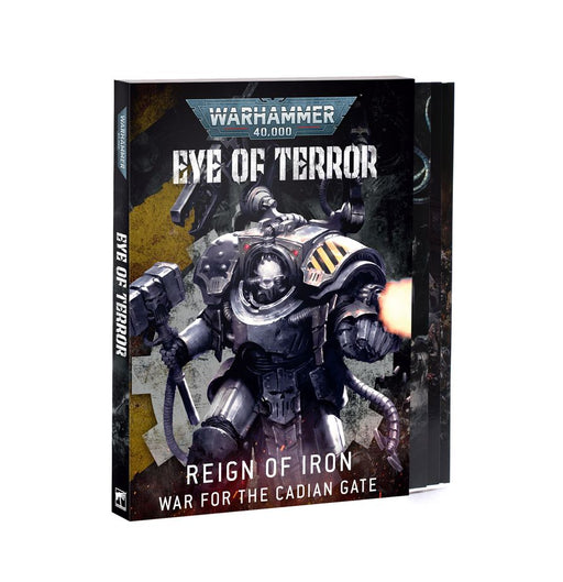 Collectible Miniature Games Games Workshop - Warhammer 40K - Reign of Iron - War for the Cadian Gate - Codex - 40-75 - Pre-Order April 18th, 2026 - Cardboard Memories Inc.