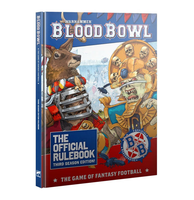 Collectible Miniature Games Games Workshop - Blood Bowl - The Official Rulebook - Third Season Edition - 200-03 - Available November 15th, 2025 - Cardboard Memories Inc.