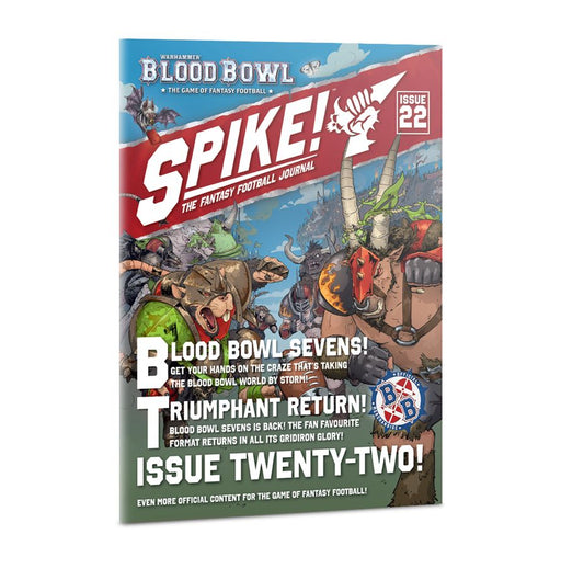 Collectible Miniature Games Games Workshop - Blood Bowl - Spike! - Journal Issue 22 - 202-69 - Pre-Order - Cardboard Memories Inc.