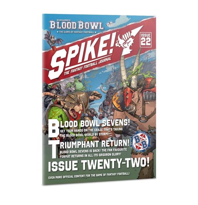Games Workshop - Blood Bowl - Spike! - Journal Issue 22 - 202-69 - Pre-Order |
Cardboard Memories Inc.
9781837792658