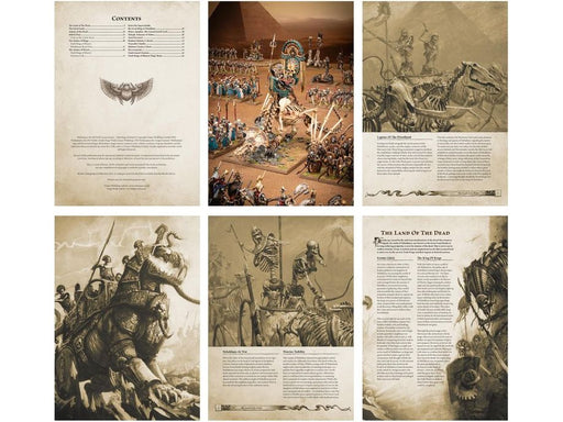 Collectible Miniature Games Games Workshop - Warhammer The Old World - Arcane Journal - Tomb Kings of Khemri - 07-02 - Cardboard Memories Inc.
