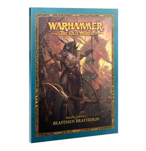 Collectible Miniature Games Games Workshop - Warhammer The Old World - Arcane Journal - Beastmen Brayherds - 08-101 - Available June 14th 2025 - Cardboard Memories Inc.