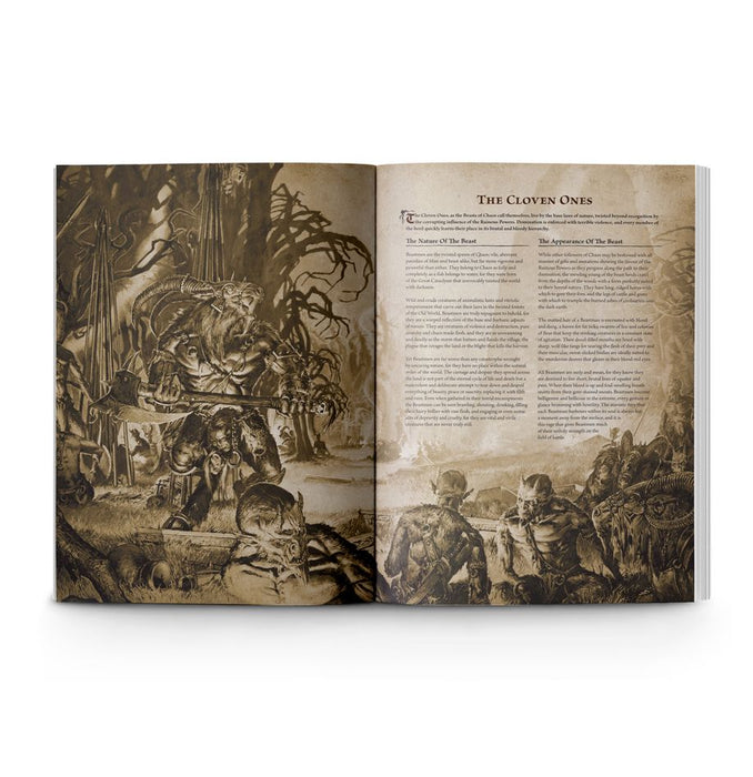 Collectible Miniature Games Games Workshop - Warhammer The Old World - Arcane Journal - Beastmen Brayherds - 08-101 - Available June 14th 2025 - Cardboard Memories Inc.