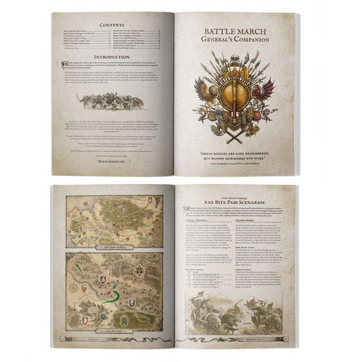 Collectible Miniature Games Games Workshop - Warhammer The Old World - Battle March - General's Companion - 05-06 - Cardboard Memories Inc.