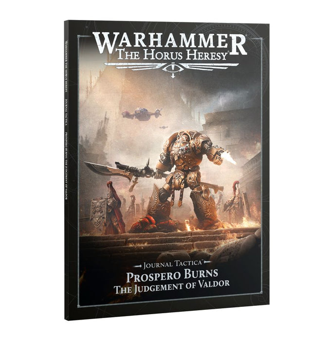 Collectible Miniature Games Games Workshop - Warhammer The Horus Heresy - Journal Tactica - Prospero Burns The Judgement of Valdor - 31-154 - Cardboard Memories Inc.