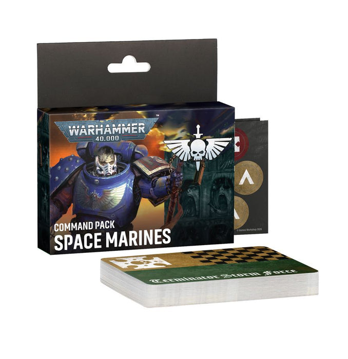 Games Workshop - Warhammer 40K - Space Marines - Command Pack - Pre-Order |
Cardboard Memories Inc.
5011921253869