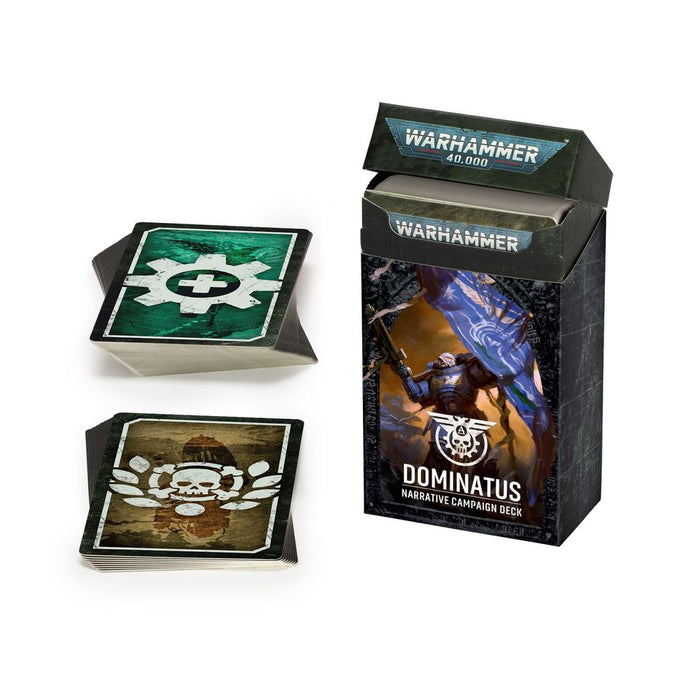 Games Workshop - Warhammer 40K - Dominatus - Narrative Campaign Deck - 40-80 - Pre-Order June 27th, 2026 |
Cardboard Memories Inc.
5011921281343