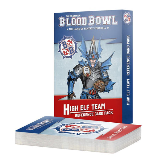 Collectible Miniature Games Games Workshop - Blood Bowl - High Elf Team - Reference Card Pack - 202-64 - Cardboard Memories Inc.