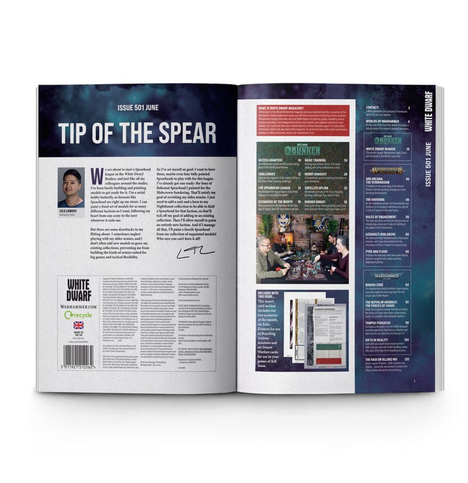 Magazine Games Workshop - White Dwarf - Issue 501 - June 2024 - WD0065 - Cardboard Memories Inc.