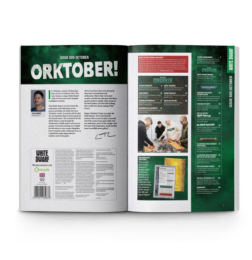 Supplies Games Workshop - White Dwarf - Issue 505 - October 2024 - Cardboard Memories Inc.