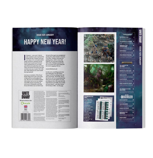 Supplies Games Workshop - White Dwarf - Issue 520 - January 2026 - Cardboard Memories Inc.