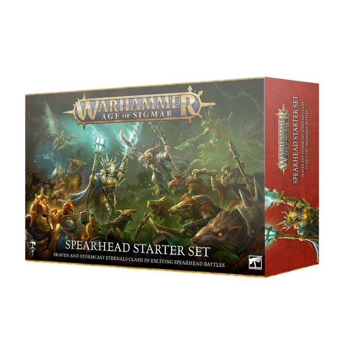 Collectible Miniature Games Games Workshop - Warhammer Age of Sigmar - Spearhead Starter Set - 80-01 - Cardboard Memories Inc.