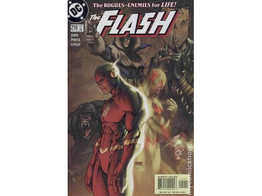 Comic Books DC Comics -    Flash (1987 2nd Series) 210 (Cond VF-) - 16895 - Cardboard Memories Inc.
