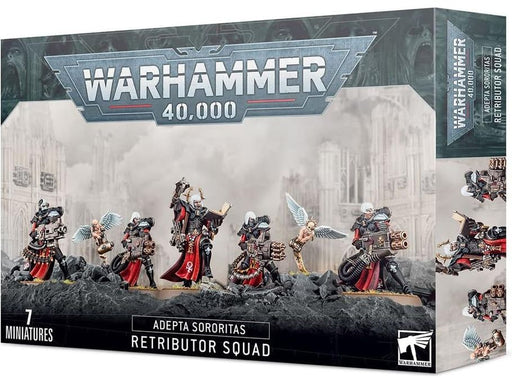 Collectible Miniature Games Games Workshop - Warhammer 40K - Adepta Sororitas - Retributor Squad - 52-25 - Cardboard Memories Inc.