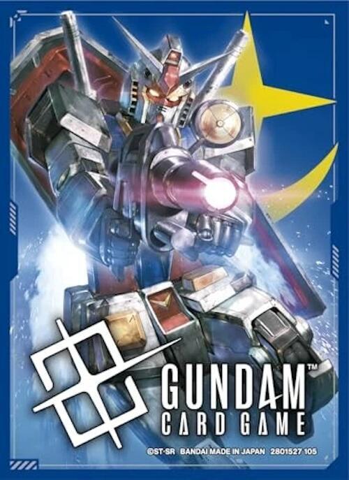collectible card game Bandai - Gundam Card Game - Official Card Sleeves - 01 - Gundam/EFSF - Cardboard Memories Inc.