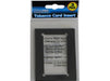 Supplies Ultra Pro - Tobacco Card Insert - 1 1/2" x 2 3/4" - Package of 3 - Cardboard Memories Inc.