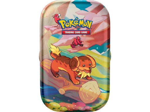 Trading Card Games Pokemon - Scarlet and Violet - Vibrant Paldea - Mini Tin - Dachsbun and Oricorio - Cardboard Memories Inc.