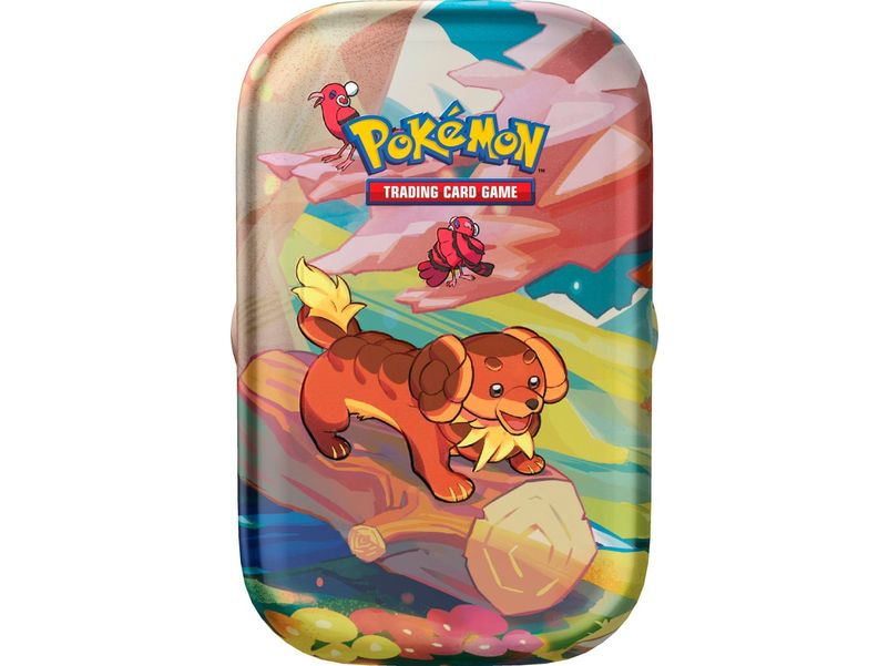 Trading Card Games Pokemon - Scarlet and Violet - Vibrant Paldea - Mini Tin - Dachsbun and Oricorio - Cardboard Memories Inc.