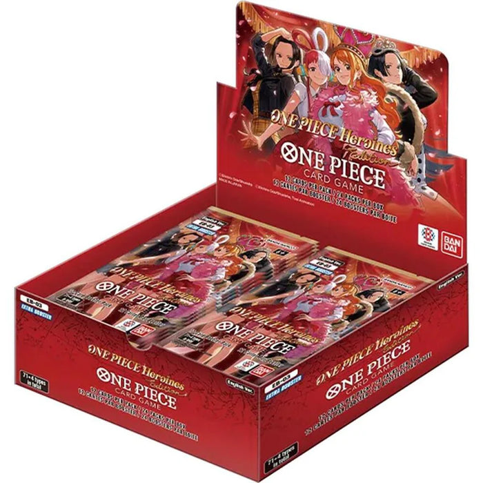 collectible card game Bandai - One Piece Card Game - EB-03 - Heroines Edition - Extra Booster Box - Cardboard Memories Inc.